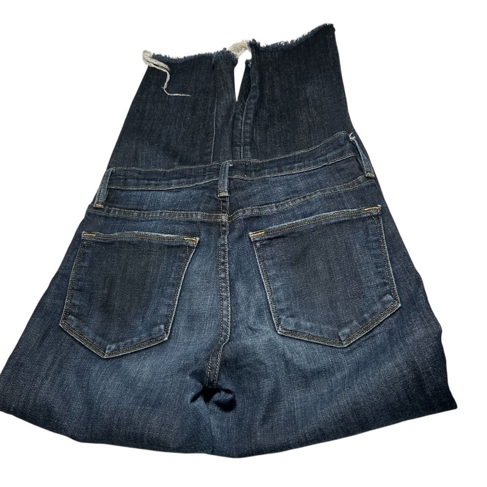 Frame Le High Straight Raw Hem Sz 24 - Picture 4 of 12